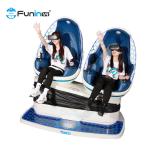9D Egg VR Chair Virtual Reality Simulation 2 seats Rides 9d Egg VR Cinema Game