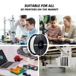 Factory wholesale PLA+ 3D Printer Filament White 1.75mm 1 KG 3D Printing