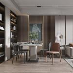 Eco Friendly Apartment Interior WPC Wall Panel Without Formaldehyde Anti Moth