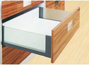 Wholesale Glass Side Panel Kitchen Tandembox Soft Close Drawers Full Extension 270-550mm from china suppliers