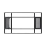 Modern Waterproof Aluminum Alloy Casement Windows for Level 9 Wind Pressure