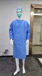Sterile Disposable isolation gown surgical gown with Rib Cuff AAMI Level 3 4 5