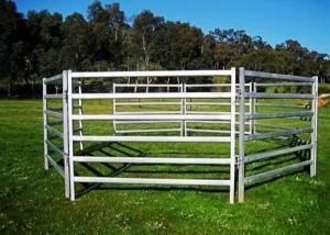Wholesale Metal Livestock Field Portable Stockyard Panels For Cattle Sheep Or Horse 1.8X2.1 Meter from china suppliers