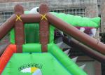 Waterproof Inflatable Obstacle Course 7.3 * 3.6 * 4.7 M CE / UL Blower