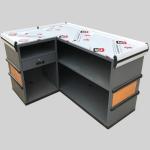 Convey Belt Supermarket Checkout Counter Powder Coating Retail Store Checkout