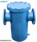 300LB Carbon steel Flanged Ends RF WPB Body Basket Type Strainer