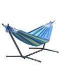 Outdoor Double Hammock With Stand Stainless Steel Stylish with Attractive