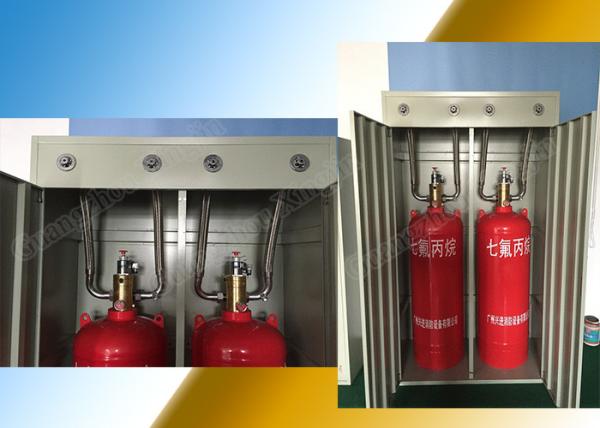 Quality 40L Double Cabinet Clean Agent Fire Extinguishing System Fm 200 for sale