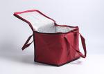 Printed Insulated Cooler Bags Soft Sided Refrigerated Easy Cleaning Long