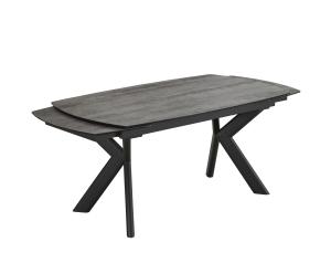 Wholesale Modern 1600+350*2mm Extension Dining Table Tempered Glass 900*762mm from china suppliers