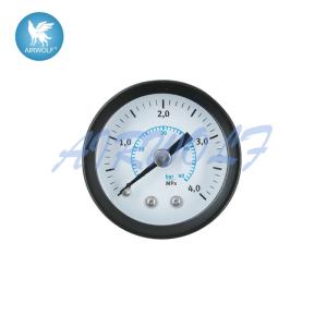 Wholesale General Pressure gauge 1/8 Roundness Range 0-4Mpa Black GS-40 Manometer from china suppliers