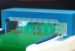 25m/min Food Metal Detector , Auto Conveying Garment Needle Detector