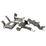 100mm Aluminum Welding CNC Metal Bending Sheet Metal Bearing Housing Parts
