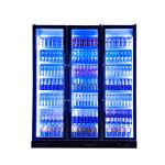 Swing Door Liqour Drinks Display Freezer With R290 Refrigerant And Low E Glass