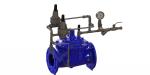 Water Systems Surge Anticipating Valve With Flange End Connection In Ral5005