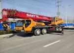 2015 Year SANY 50T Used Hydraulic Truck Crane / 2nd Hand Mobile Cranes
