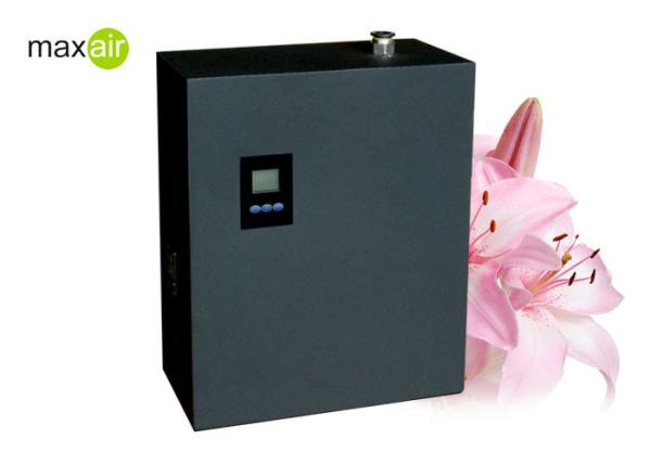 Supermarket 1000ml black metal HVAC air fragrance machine with compressed air