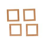 High Quality Double Solid Sided Natural Wooden Picture Photo frame for Home