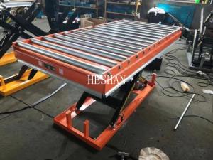 Wholesale China 2000kg Electric Workshop Assembly Line Rolling Lift Table from china suppliers