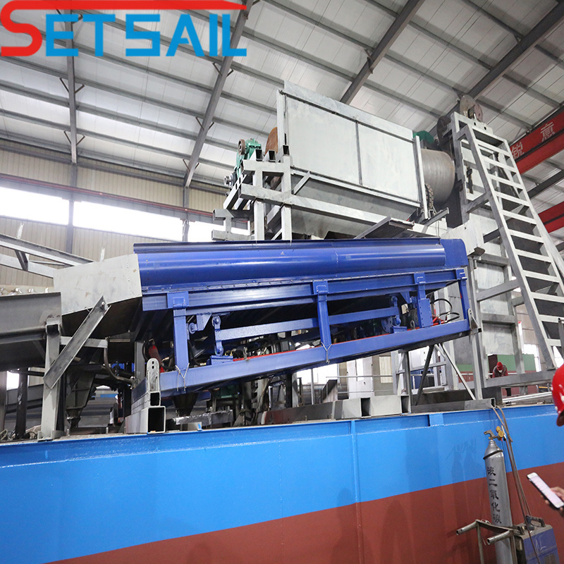 Full New Chain Bucket Diamond Dredger Used in Lake
