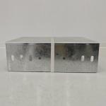Adjustable Height Silver Trough Cable Tray For Medium Duty Cable Organization