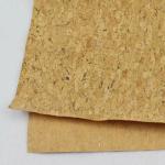 0.8mm Durable Nature Cork Fabric/Leather for Wall Decoration, Phone Cover and
