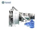 High Efficiency 5 Gallon Buckets Water Washing Filling Machine For Spring