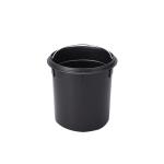 Silver Stainless Steel Pedal Bin with Sustainable Waste Management and 5L