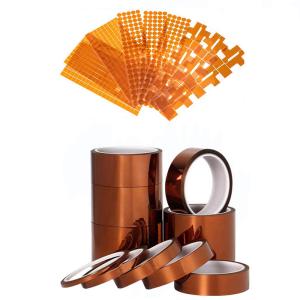 Wholesale 110 Micron Kapton Tape PI Tawny Polyimide Electrical Insulating PET Tape from china suppliers