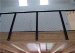 Flexible Diamond 7 × 7 Stainless Steel Ferrule Rope Mesh Fence For Safety Net