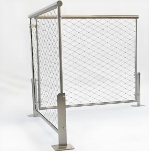 Wholesale Durable Architectural Stainless Steel Cable Mesh Netting Buckle Weave Type from china suppliers