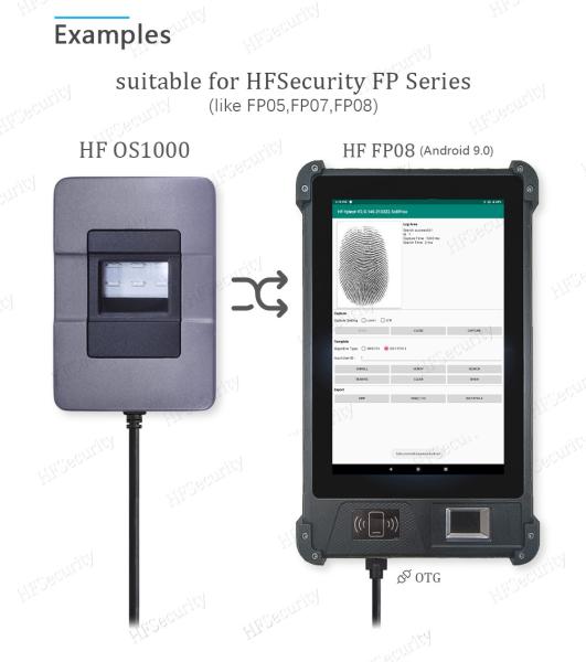 HFSecurity FAP20 OS1000 Waterproof Optical USB personal identity verification