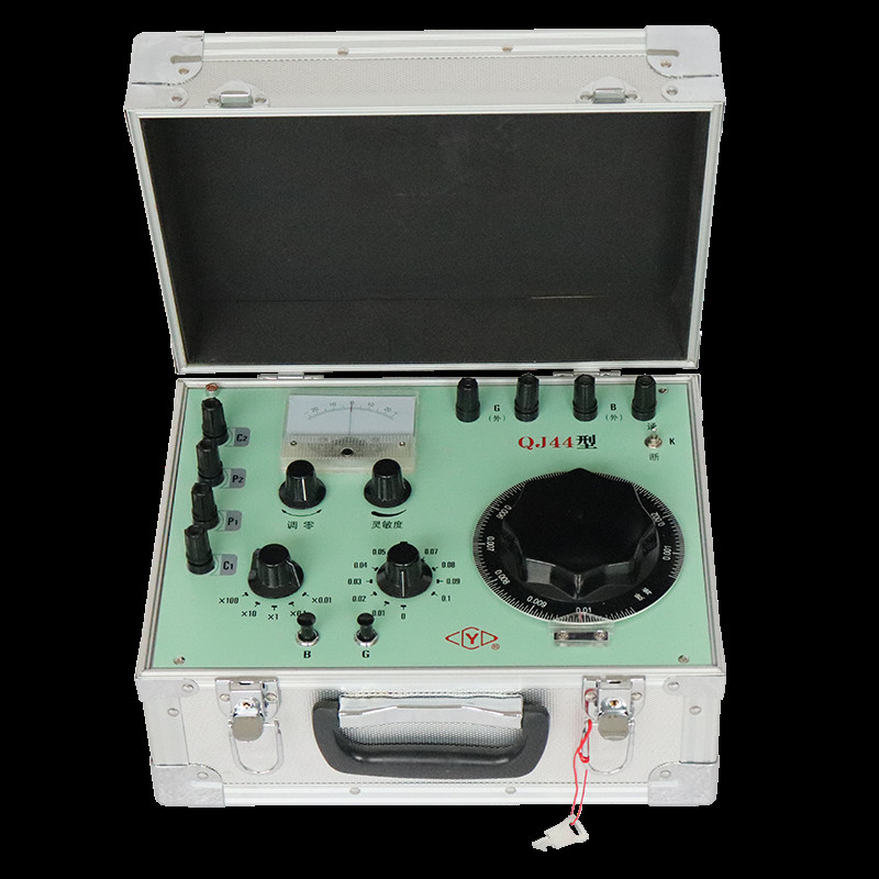GDZX Electric QJ57 Double Arm Kelvin DC Bridge For Low Resistance Measuring