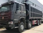 ZZ3317N3867W 12 Wheeler Heavy Duty Dump Truck With 371HP Engine And ZF Steering