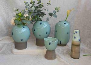 Wholesale Factory Direct Supply Classic Handmade Pottery Clay Flower Pot Porcelain Ceramic Statued Vase For Home Decor from china suppliers