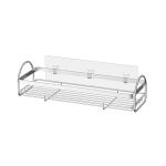 No-Drilling Wall-Mounted Shower Caddy stainless steel Easy Install Space-Saving