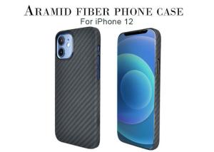 Wholesale Lightweight Full Protection Aramid Fiber Phone Case For iPhone 12 Mini from china suppliers