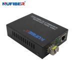 Gigabit SFP Slot Optic Media Converter 10/100/1000M SFP to UTP Ethernet