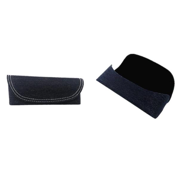 Durable Denim Cloth Optical Glasses Case Reusable Blue Or As Your Request