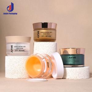 Wholesale Printing Handling UV Printing 50ml Double Wall Acrylic Plastic Jar for Body Scrub Cream from china suppliers