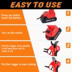 Long Battery Life Pruner Scissors Electric Pruner Portable Pruner