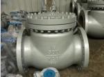 Flanged Swing Cast Steel Check Valve -46 To 425 Celsius Degree Working Temp
