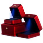 Jewelry Package Hanhong Custom Luxury Crown LED Box for Bracelets Necklaces and