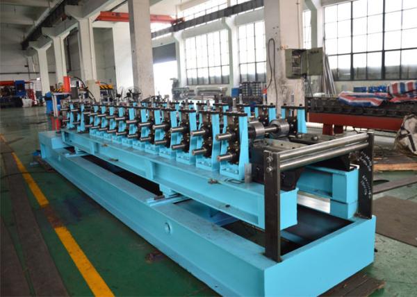 Gcr15 High Steel C Purlin Roll Forming Machine , Steel Profile Roll Forming