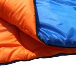Rectangular Brown Flannel Envelope Brown PolyCotton Down Mountain Sleeping Bags