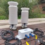 Compact BGT Automatic Weather Station for Temperature Humidity CO SO2 NO2 O3 PM2