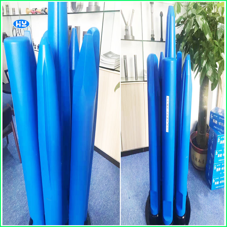 Excavator Volvo 100mm Hydraulic Breaker Drill Rod 42CRMO Hammer Drill Chisel