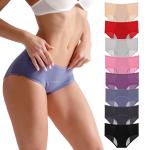 Bamboo Viscose Fabric Leak Proof Period Underwear L-8XL Female 3 Layers