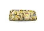 Blue Kid's Cute Eyeglasses Case With Custom Logo , Pu Eyewear Case