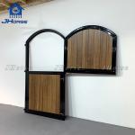 Hot Dip Galvanized Or Gal Powder Coated Horse Barn Door Brown Weather Resistance